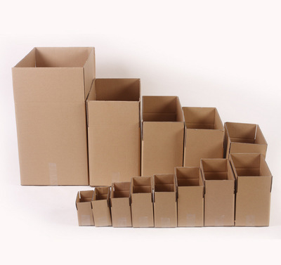 五層特硬3號物流紙箱 可印刷LOGO，郵政搬家首選定制方案